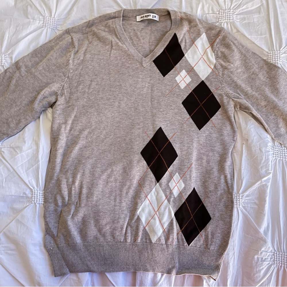 Old Navy Semi-Checkered Sweater